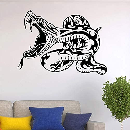 Kinderspielzimmer Wandsticker, Wandtattoo Kunst, Schlange Kreatives Design 58X41 Cm