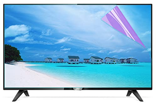 JANEFLY 32-75 Inch LED Smart TV Screen Protector, Anti-Glare/Anti Blue Light/Anti Scratch Protect Eyes TV Accessories,50(1101 * 620mm)