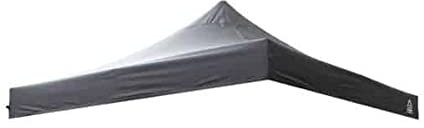 3x3 All Seasons Gazebos Spare Roof Canopy Black