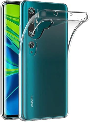 MaiJin Hülle für Xiaomi Mi Note 10 / Mi Note10 Pro/Mi CC9 Pro (6,47 Zoll) Crystal Clear Durchsichtige Backcover Handyhülle TPU Case