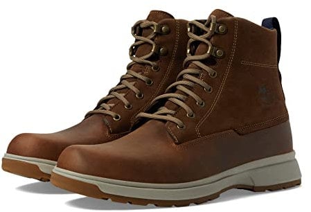 Timberland Atwells Ave WP Boot, Stivaletto Uomo, Rust Full Grain_1, 44.5 EU
