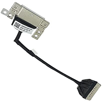 Gintai Strombuchse Netzteilbuchse DC Power Jack DC Dock DC Port Connector Flex Ladebuchse für Mic-rosoft Surface Laptop GO 1943 12.4 DD0Z91MU300 DD0Z91MU100