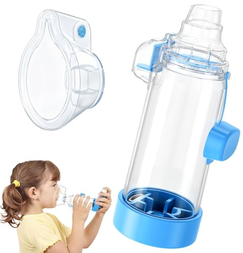 Ramixi Inhaler Spacer for Children Nessi OTC Spacer Blue/Kids