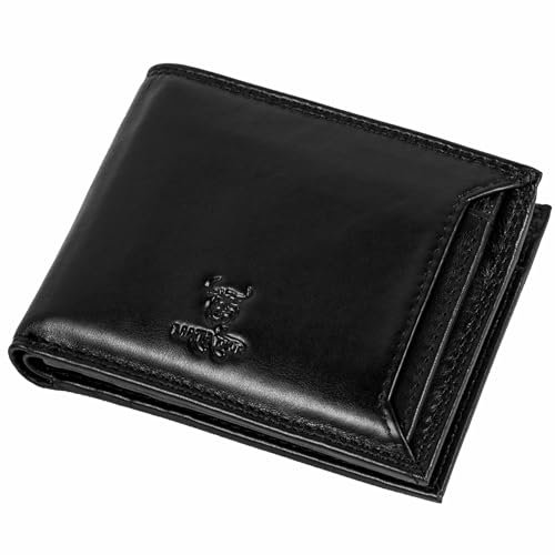 MATADOR Étui pour cartes de crédit en cuir véritable pour homme et femme - Certifié TÜV - Protection RFID et NFC - Porte-cartes - Pochette pour carte grise de véhicule - Avec boîte cadeau, Nappa