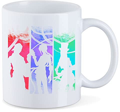 T-Nerds - Fighting girls - Tasse Mug Kaffeetasse Teetasse - Weiß