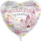 Folienballon Schulkind Prinzessin Luftballon Schulanfang Geschenk Mädchen zur Einschulung Ballon Schulbeginn Schulstart - Helium geeignet