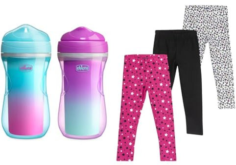 Chicco Borraccia+leggings - Fucsia