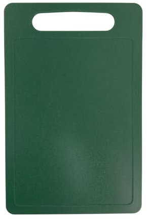 Fackelmann Ocean Tabla de Cortar Pequeña, Polipropileno, Material Ligero, Higiénico y Fácil de Lavar, Apta para Lavavajillas, 30x19 cm, Color Verde Agua, 1 ud.