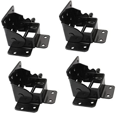 UKCOCO 4stücke Klapptischbein Scharniere Aus Klappbar Für Möbelbeine Platzsparend Mit Sicherer Verriegelung Robuste Unterstützung Vielseitig Einsetzbar