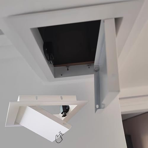 Trampilla Pladur Puerta con Panel de Acceso para Techo/pared, Tapa de Trampilla de Inspección para Ático, Placa de Puerta para Caja de Medidores de Acceso a Ventilación y Plomería, Personalizable(6x6i