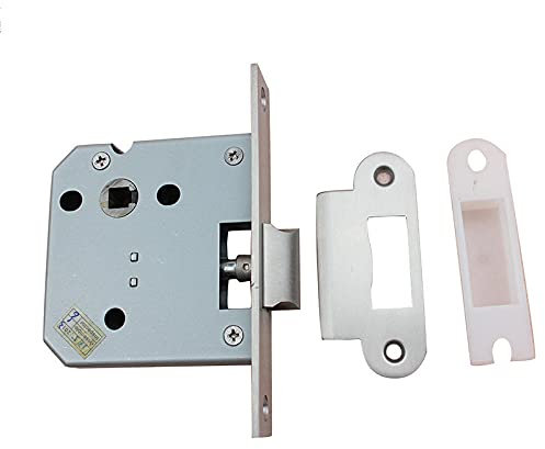 VDLLQYN, Hochsicheres Einsteckschloss mit Schiebetür – 55 mm Dornmaß, Einzelriegel mit schräger Zungenkonstruktion ，Einsteckschlösser
