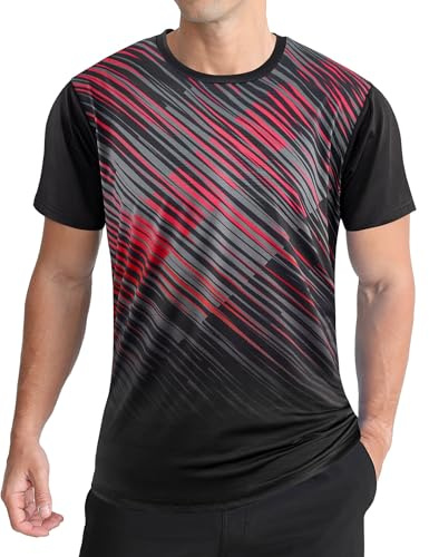 APTRO Herren Sport T Shirt Funktionsshirt Schnelltrocknend Laufshirt Trainingsshirt Gym Tshirts