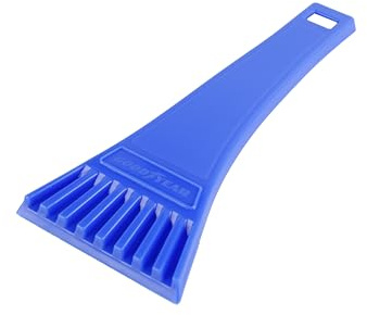 Goodyear Eiskratzer für EIS und Schnee klein ECO. Kompakt, leicht und einfach zu verstauen. Passt in Taschen und Handschuhfach. Ergonomischer Windschutzscheibenkratzer aus PP. Kratzfrei