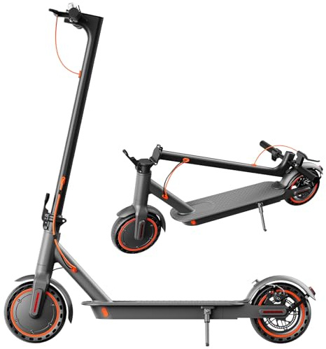 Trottinette Électrique Adulte Ultra Legere S3, Trottinette Electrique Adulte Pliable Moteur 350W Batterie 36V 7.8Ah, 8.5'' Pneu Anti-crevaison, Régulateur de Vitesse, Antivol Freins Doubles, Gris