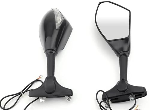 Lenkerendenspiegel 1 Paar Spiegel Für ZRX 1200S ZZR1200 ZX-6R ZX636 ZX6RR ER-6F ZX12R ZX-12R ZX750 ZX7 ZX-7R ZX9R ZX-9R ZX10R Z750S Motorrad Teile CLVCCZTZGW