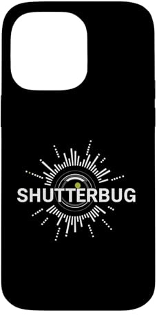 Shutterbug Camera Lens Creative Photographer Fun Photography Case for iPhone 14 Pro Max