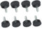 Spares2go Diwan-Bett/Nachttisch/Schrank & Schubladen, verstellbare Füße, 10 mm, 8 Stück