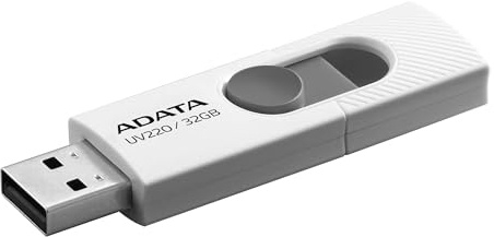 32 GB Uv220 USB 2.0 White/Grey