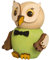 Kuhnert Verschiedene Mini Eulen Deko Figur Holz Verschiedene Größen Made in Germany