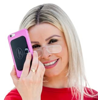 Loopies Mobileyes Pince Nez Ultra Thin and Light Reading Glasses (Strength +1.50)