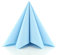 Prime Guest Servietten HELLBLAU, Premium Edition für Hochzeiten und Feiern, aus Prime Guest Airlaid, stoffähnlich, 50er Packung, 50 Stück, 40 x 40 cm, ¼ Falz