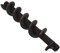 Sinfin estufa pellets 200 300 400 500 600mm tornillo sinfin para carga de pellets para motor alimentación pellets (Longitud Total 300mm)