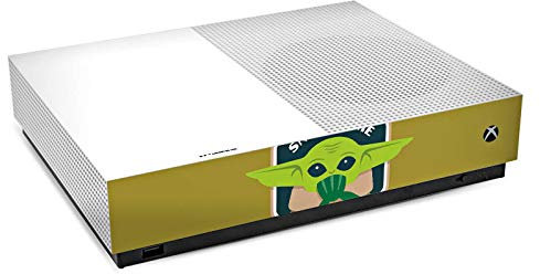 DeinDesign Autocollant Compatible avec Microsoft Xbox All Digital One S Sticker Film Autocollant Star Wars The Mandalorian Articles pour Fans