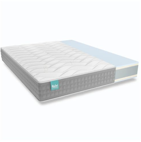 Don DESCANSO - Matelas viscoélastique mi-Ferme Talaia 160x200cm avec Tissu Extensible en Bambou. Hauteur: ±26 cm | Confort de l'hôtel | Grande réception | Respirant | réversible | Fabriqué en Espagne