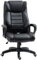 Vinsetto Bürostuhl mit Massagefunktion, Ergonomischer Chefsessel mit Vibrationsmassage, Wippfunktion, Höhenverstellbarer Schreibtischstuhl Drehstuhl, Schwarz
