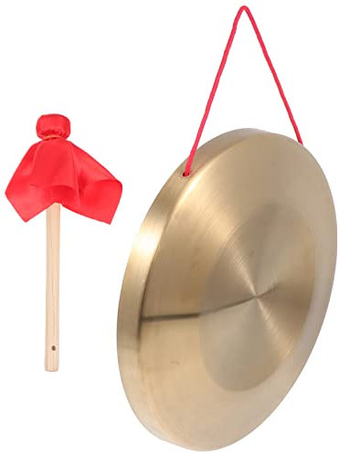 MILISTEN 1 Satz Gong Jungen Kinder Klangschale Mini Zur Home-Office-Feier Orff Musikinstrument Feng-Shui Baby Schlaginstrument Hand Messing Büro Kupfer-Stahl-Legierung Chinesisch Draussen