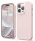 elago Cover Silicone Liquido Custodia Compatibile con iPhone 14 Pro Case (6.1), Silicone Premium, Protezione Totale - Cover Antiurto a 4 Strati, Custodia Morbida Microfibra Antigraffio (Lovely Rosa)