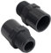 AERZETIX - C62632 - Lot de 2 Raccord pression/réductions double - à coller Ø20mm et Ø25mm - filetage mâle 1/2 - en plastique - PN 10 - connecteur pour tuyaux