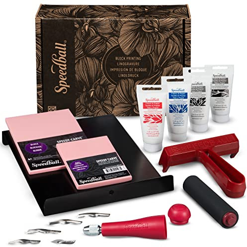 Speedball Deluxe Block Printing Fabric Kit