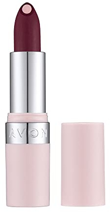 AVON Hydramatic Matte Lippenstift Hydra Ruby | Matter Lippenstift mit Hyaluronkern für intensive Farbe und Feuchtigkeit, Rubinrot