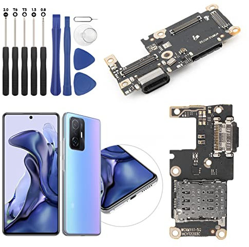 RongZy Ladebuchse Kompatibel mit MI 11T 11T PRO USB Dock Connector für Xiaomi 11T / 11T PRO 5G Flexkabel Ladeport Ladebuchse Ersatz