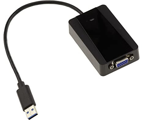 KALEA-INFORMATIQUE Carte Graphique Externe USB3 vers VGA avec Support écrans Larges et résolution 2048x1152 USB 3.0 5G