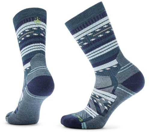 Smartwool Damen Women's Hike Light Cushion Zig Zag Valley Mid Crew Socken