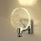 zhxinashu Kristall Lampe - Wandlampe Vintage，Moderner Stil Montierte Wandleuchte, Warm/Neutral/Weiß LED Wandleuchte Innen für Wohnzimmer Schlafzimmer Korridor Badezimmer(Silber,Groß)