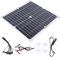 POPETPOP 200W Solar Power Panel Set 12V Battery Charger Multipurpose Solar for Outdoor RVs Camping Emergency