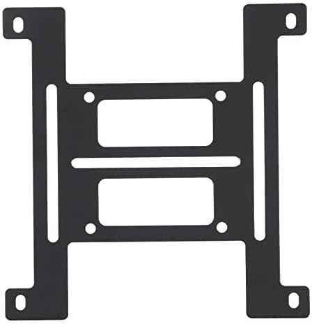 Plyisty Computer Reservoir Mounting Bracket, Water Cooling Pump Plane Bracket Fan Holder Mount Stand Compatible with 120mm Fan Mounting Hole