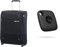 Samsonite Base Boost - Spinner M Erweiterbarer Koffer, 66 cm, 67,5/73,5 Liter, Schwarz & Tile Mate Bluetooth Item Finder