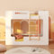 smartwood Litera Infantil 90x190 Blanco - Escalera Derecha - Cama Montessori Mimi BP con Somier & Barrera Seguridad para Niños & Niñas - Carga Máxima 230 kg