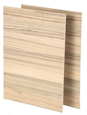 Sperrholz, 3 mm, Rohholz, Sperrholz, laserbehandelt, 4 Stück, Walnuss-Sperrholz, 1/8 Zoll, 11,8 x 8,46 Zoll, unvollendetes Holz für Lasergravur, CNC-Zuschnitt