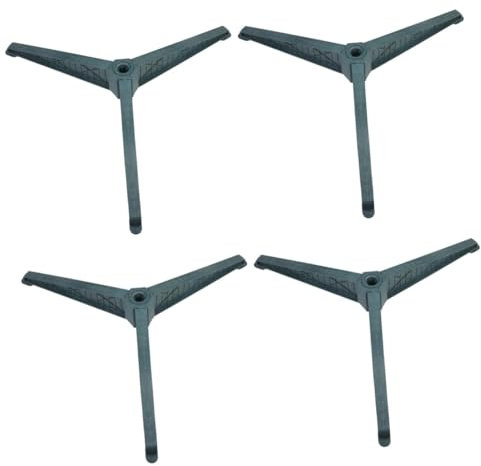 Warmhm 4 Stück Christbaumständer Weihnachtshaken Weihnachtsbaum Adventskalender Stehen Für Weihnachtsbaum Rollender Weihnachtsbaumständer Baum Steht Weihnachtstasche Base Polystyrol Black