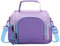 VASCHY Bolsa Termica Infantil, Bolsa Almuerzo Grande para Niño Niña Bolsa Porta Alimentos con Correa de Hombro Desmontable Bolsa Merienda Nevera Infantil para Picnic Colegio Viaje, Morado