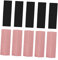 VICASKY 10Stücke Nachfüllbare DIY Lippenstiftbehälter Matte Schwarze Und Matte Up Tools Für Lippenbalsam Und Lippenpflege