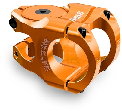 Shredr. - Edge Control MTB Vorbau 31,8mm | 0 Grad | 35mm - Cooler kurzer Vorbau für Moderne Mountainbikes | 9 Farben | inkl. Ahead-Kappe in der gleichen Farbe