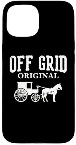 Hülle für iPhone 15 Off-Grid-Original Amish-Lifestyle