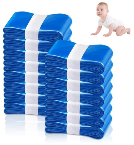 15 Pièces Recharge Poubelle a Couche, Sac Poubelle Couche Grande Capacité | Excellente Résistance Anti-odeur Compatible avec Tous les Types de Recharges(4,5M)
