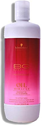 Bonacure Oil M Walnuss Brasilien Shampoo, 1er Pack (1 x 1 l)